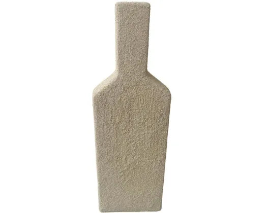 Robert Mark Sparrow Stoneware Vase Stone Colour Tall