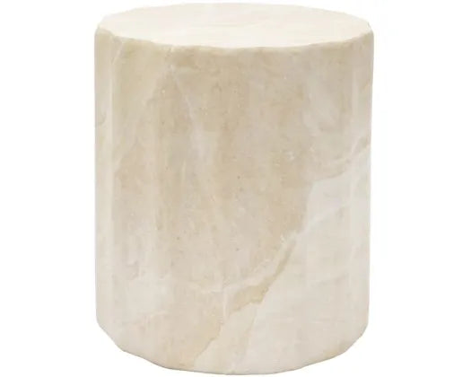 Waves MGO Stool | Beige Marble