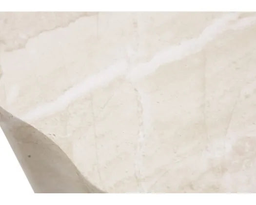Waves MGO Stool | Beige Marble