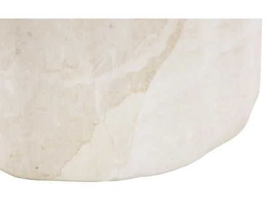 Waves MGO Stool | Beige Marble