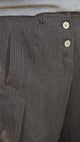 Rogue Line Maple Pant | Brown Textured Stripe