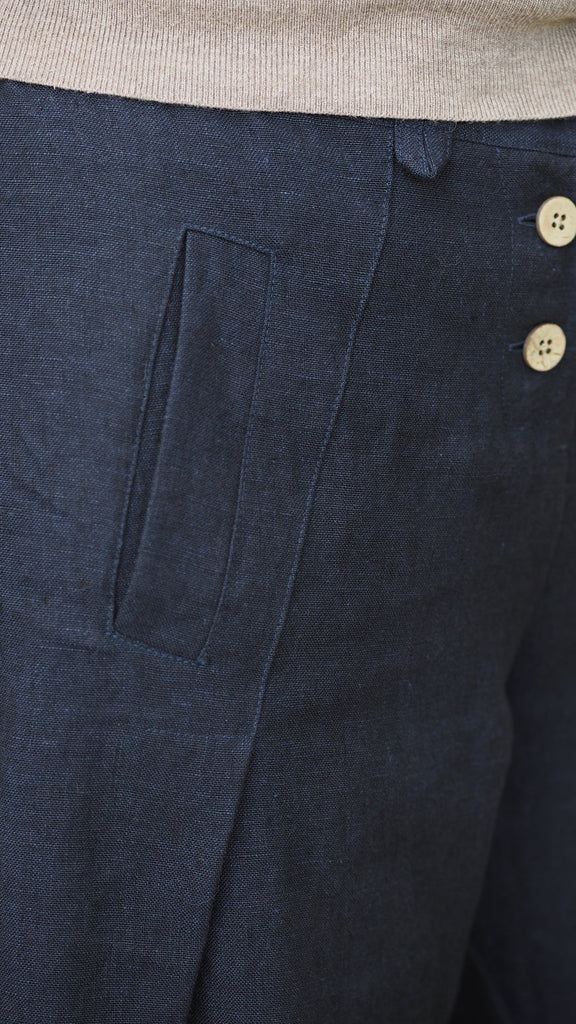 Rogue Linen Maple Pants Heavy Weight Indigo