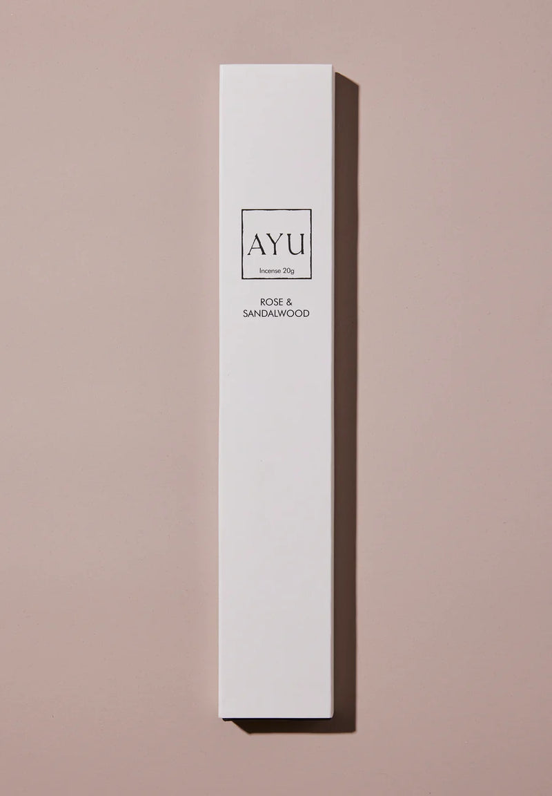 The AYU | Incense - Sandalwood & Rose