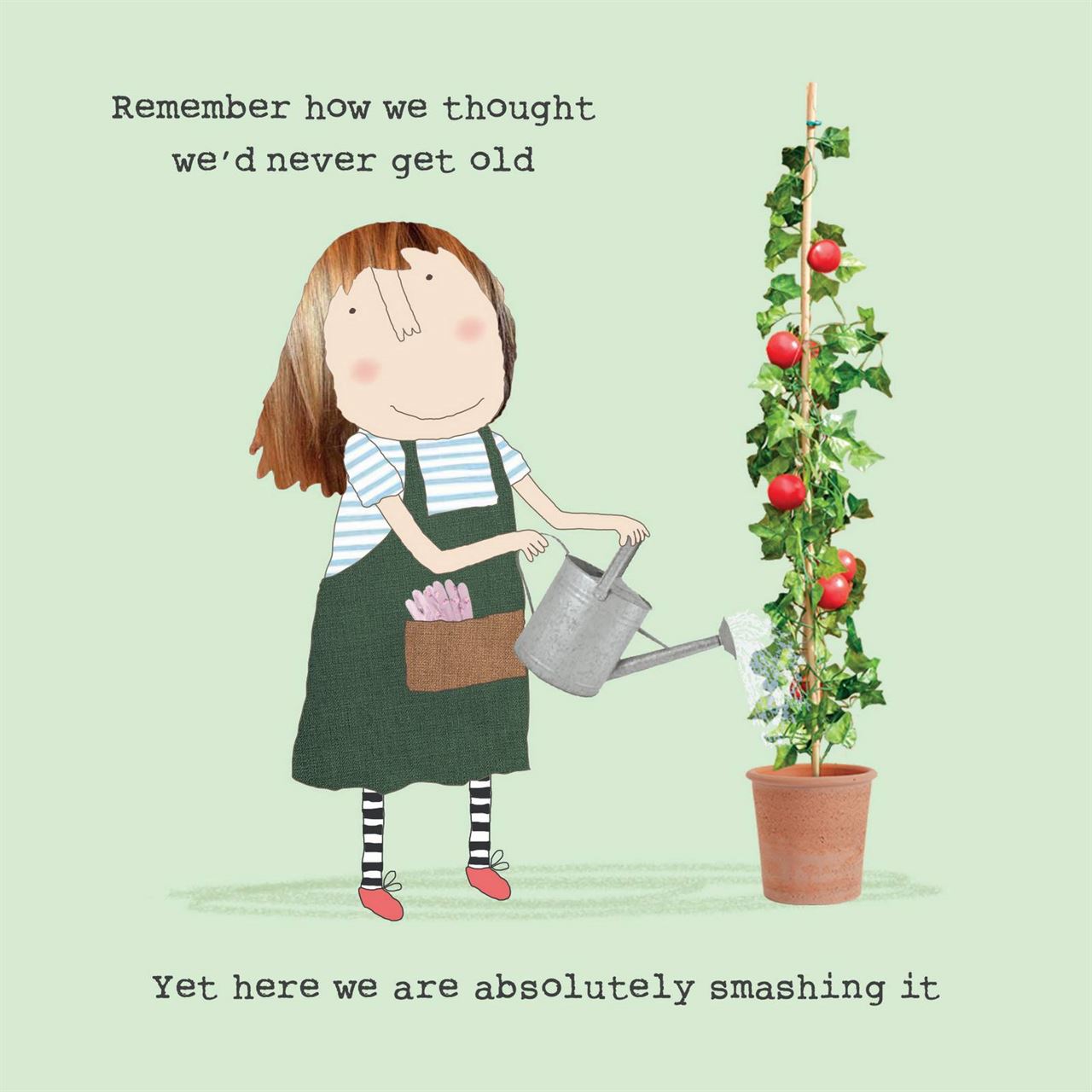 Smashing It Humour Card | Rosie Made A Thing