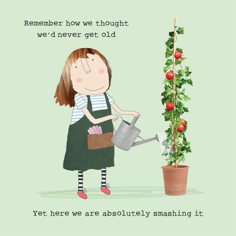 Smashing It Humour Card | Rosie Made A Thing