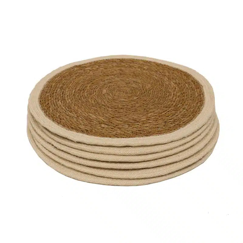 Le Forge | Round Seagrass/Jute Place Mat