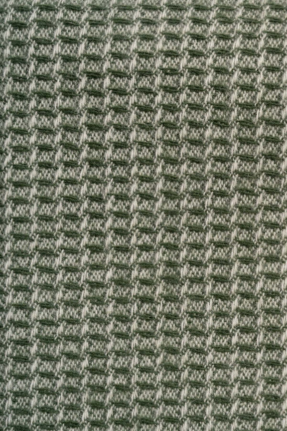 Ruanui Station Olive Green Wool Throw