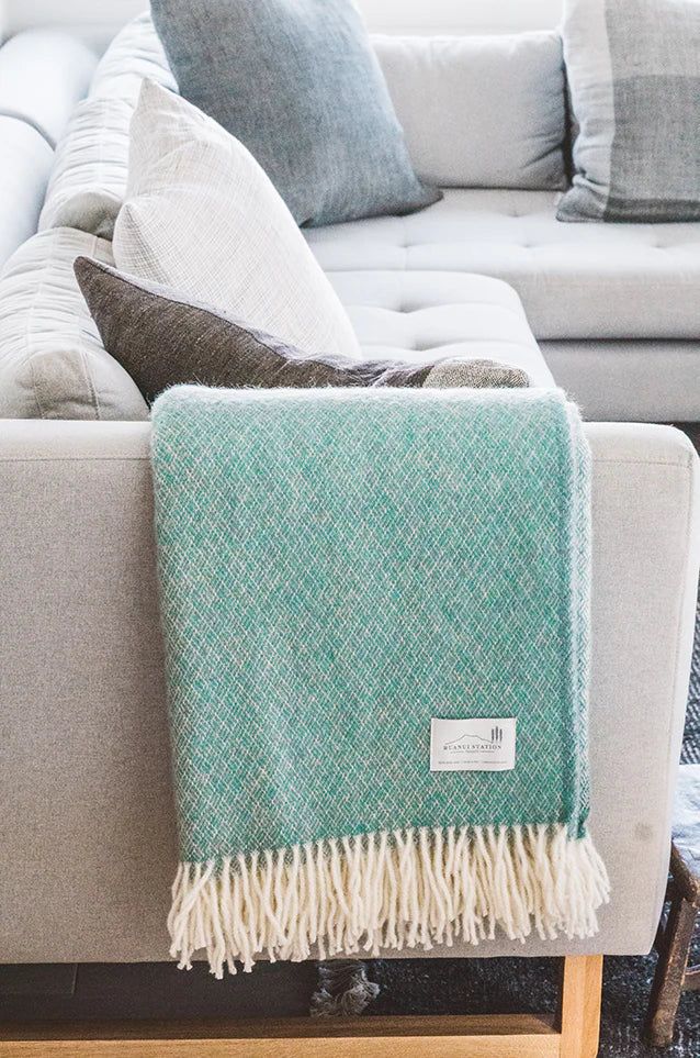 Ruanui Station | Studholme Sage Throw