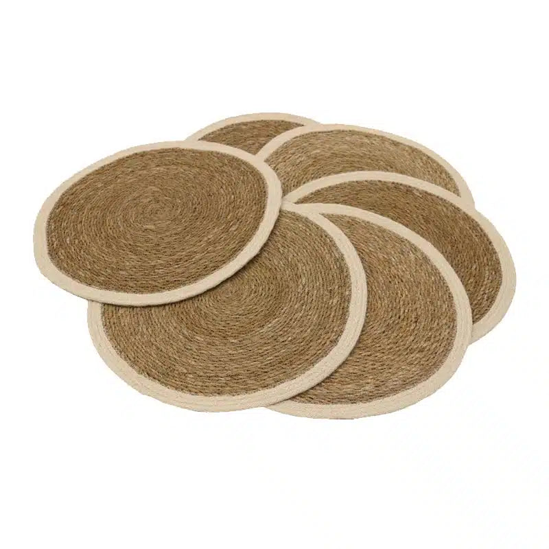 Le Forge | Round Seagrass/Jute Place Mat