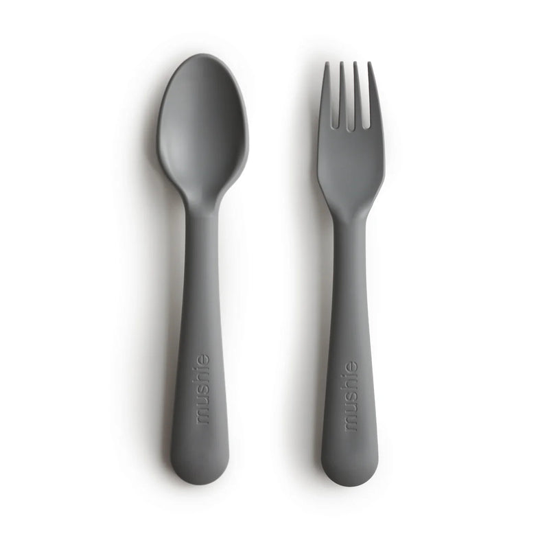 Mushie | Fork & Spoon Set