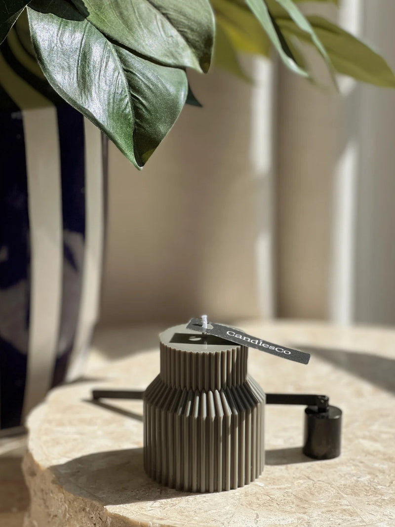 Ribbed Pedestal Pillar