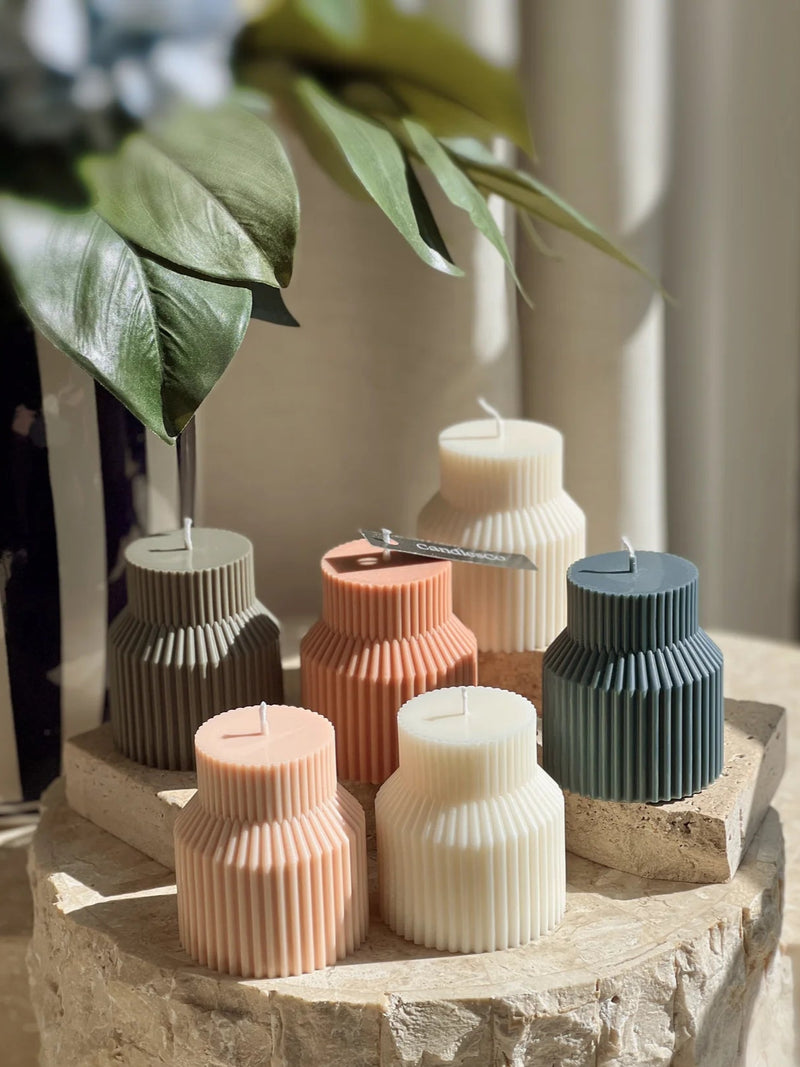 Ribbed Pedestal Pillar