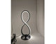 aLED Light Infinity Design Black Metal Base With ABS PLastic