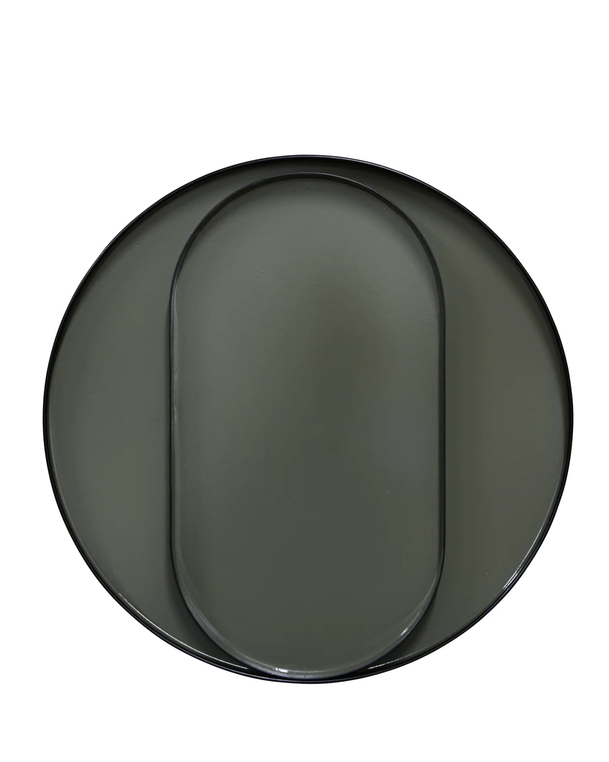 Studio Felix Trays S/2 | Army Green