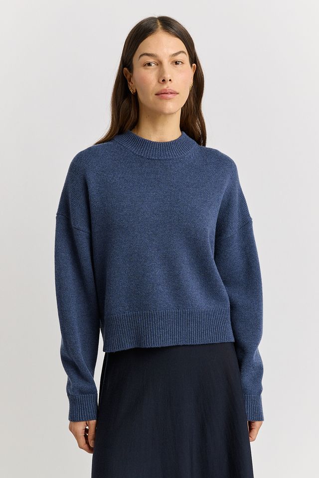Toorallie Drop Shoulder Crew | Galaxy