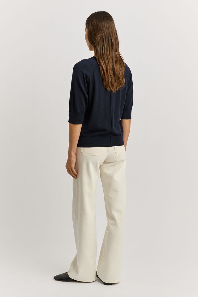Toorallie Extrafine Raglan Sleeve | French Navy