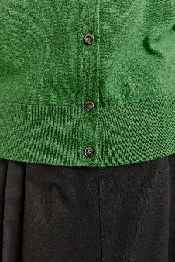 Toorallie Fine Crew Cardigan in Spring