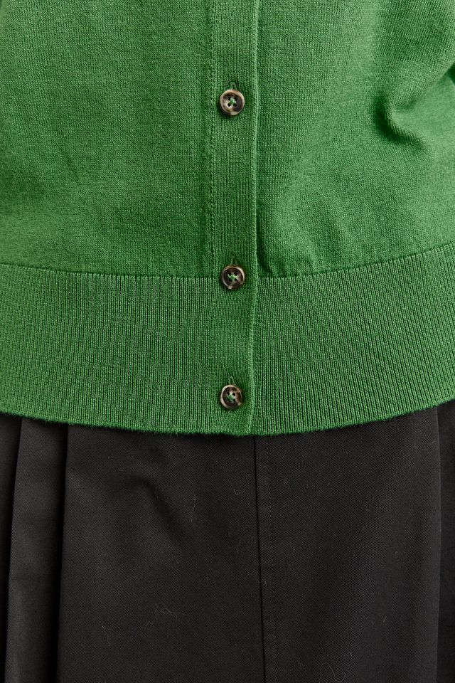 Toorallie Fine Crew Cardigan in Spring