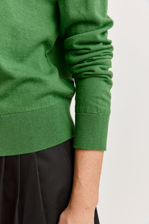 Toorallie Fine Crew Cardigan in Spring