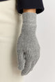 Toorallie Fine Rib Glove | Light Ash