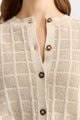 Toorallie Open Stitch Cardigan | Jute