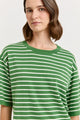 Toorallie Relaxed Stripe Knit Tee in Spring Stripe