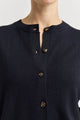 Toorallie Fine Knit Cardigan | French Navy