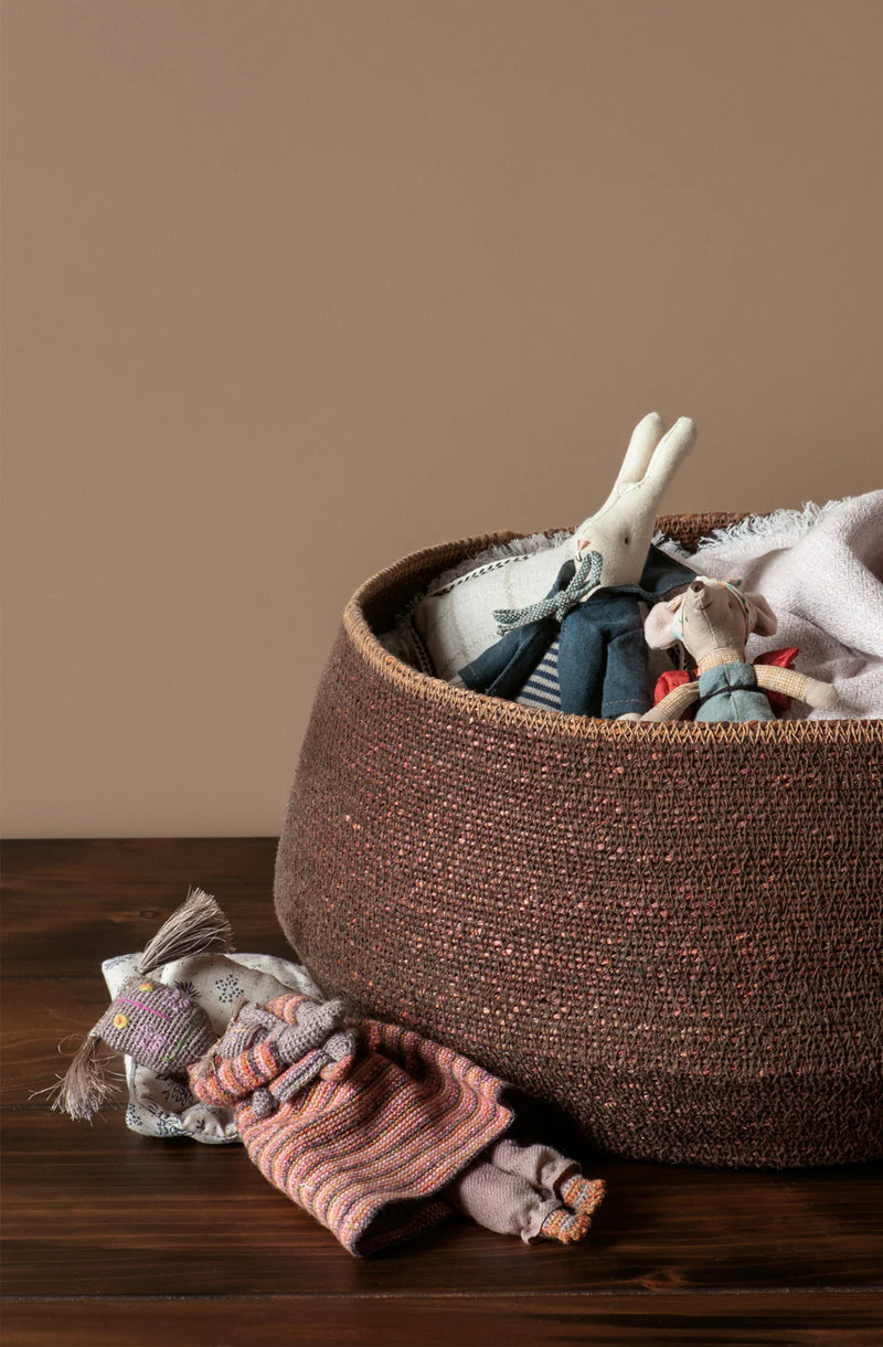 Sfera Clay Basket | Cacao - Medium