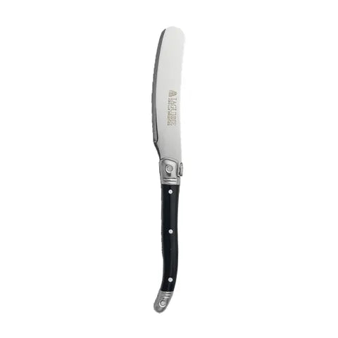 Laguiole Black Cheese Spreader 