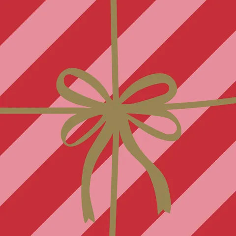 Luncheon Merry Gift Wrap 20pk Napkins