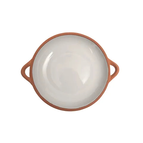Sintra Large Glazed Terracotta Tapas Dish | Stone 