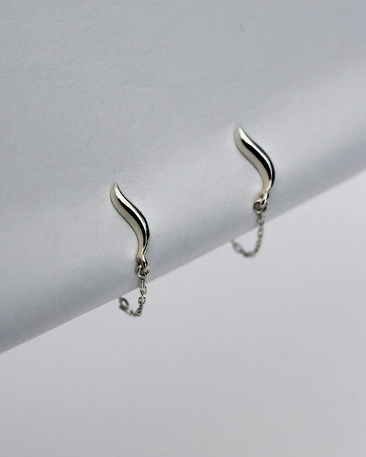 F+H Studios | Wave Chain Studs