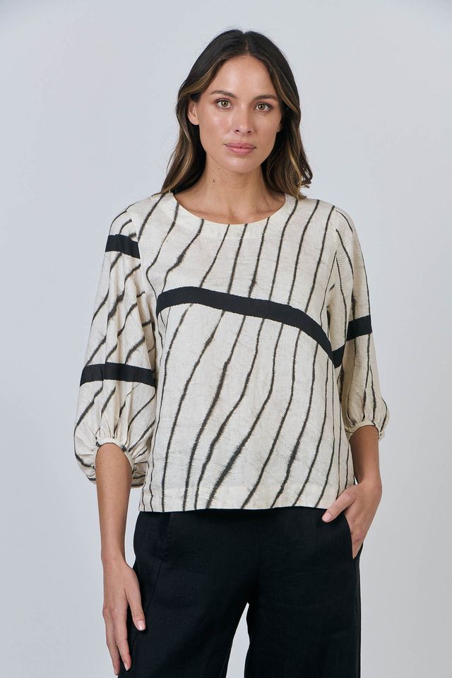 Naturals Linen Top | Isobars