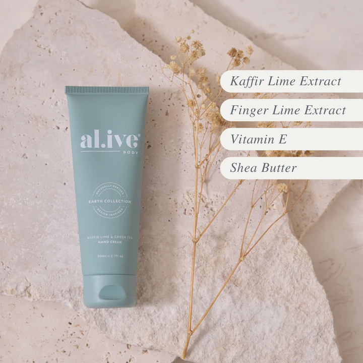 al.ive Body | Hand Cream - Kaffir Lime & Green Tea