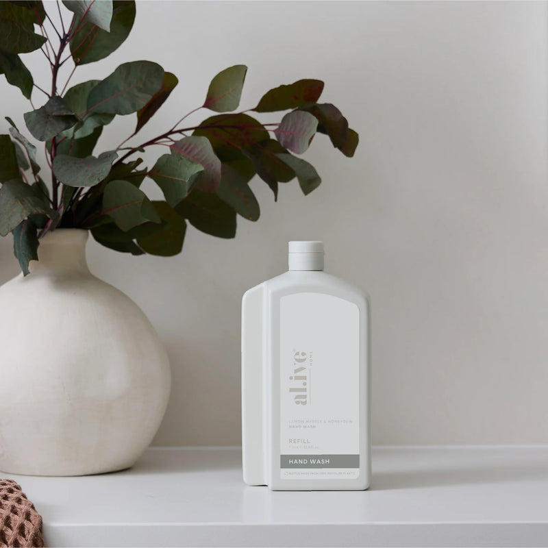 al.ive Home | 1LT Hand Wash Refill - Lemon Myrtle & Honeydew