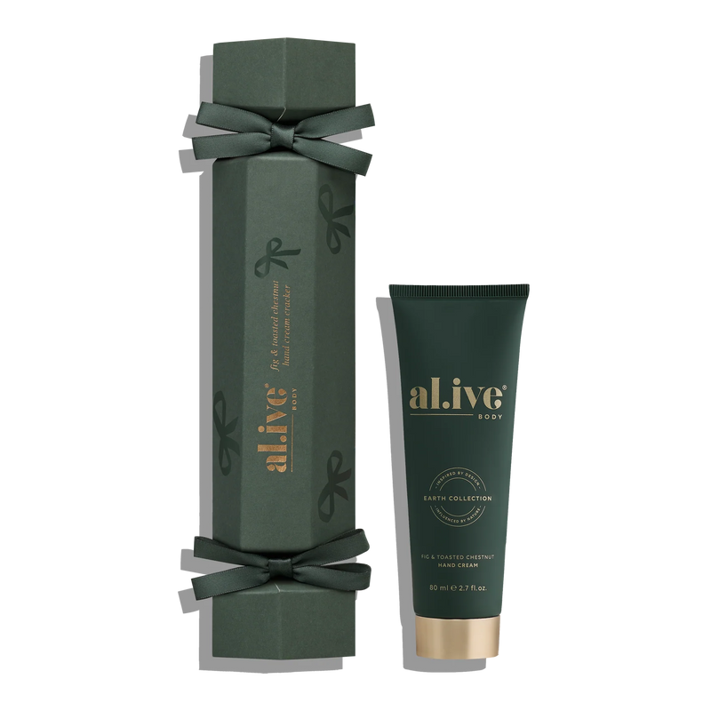 al.ive Body | Hand Cream Cracker - Fig & Toasted Chestnut