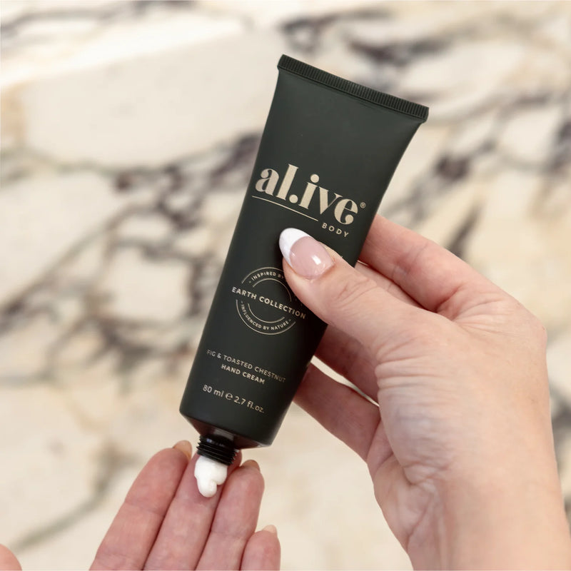 al.ive Body | Hand Cream Cracker - Fig & Toasted Chestnut