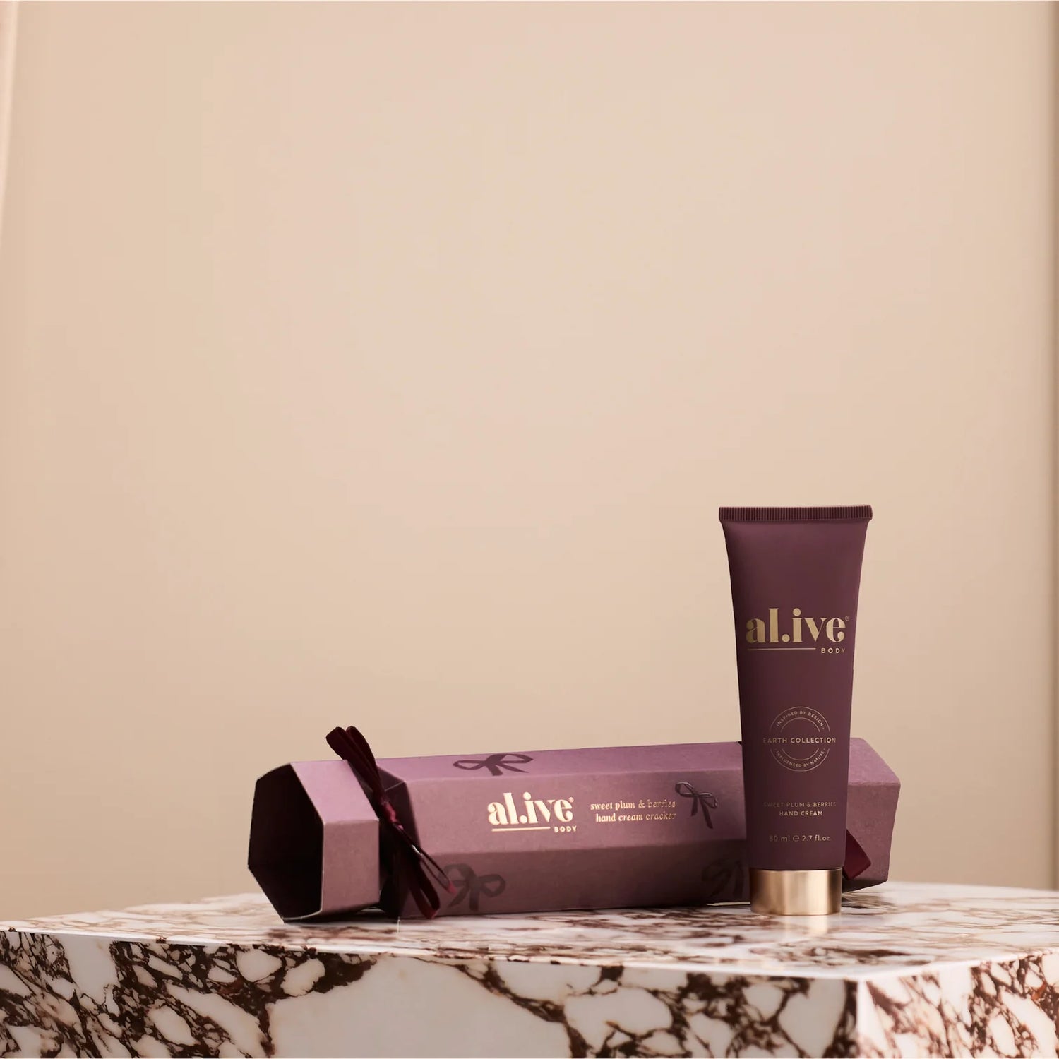 al.ive | Hand Cream Cracker - Sweet Plum & Berries