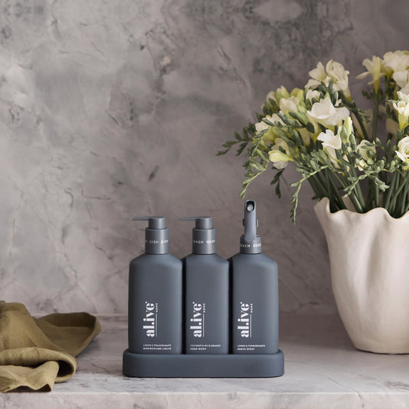 al.ive Home Kitchen Trio Lemon + Pomegranate Coconut + Wild Orange 