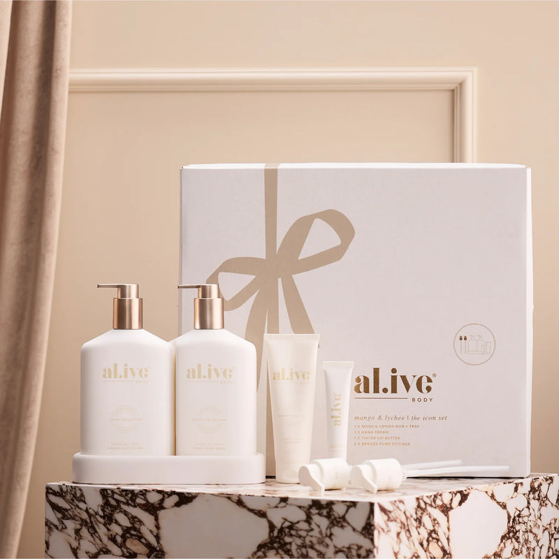 al.ive Body | The Icon Set - Mango & Lychee