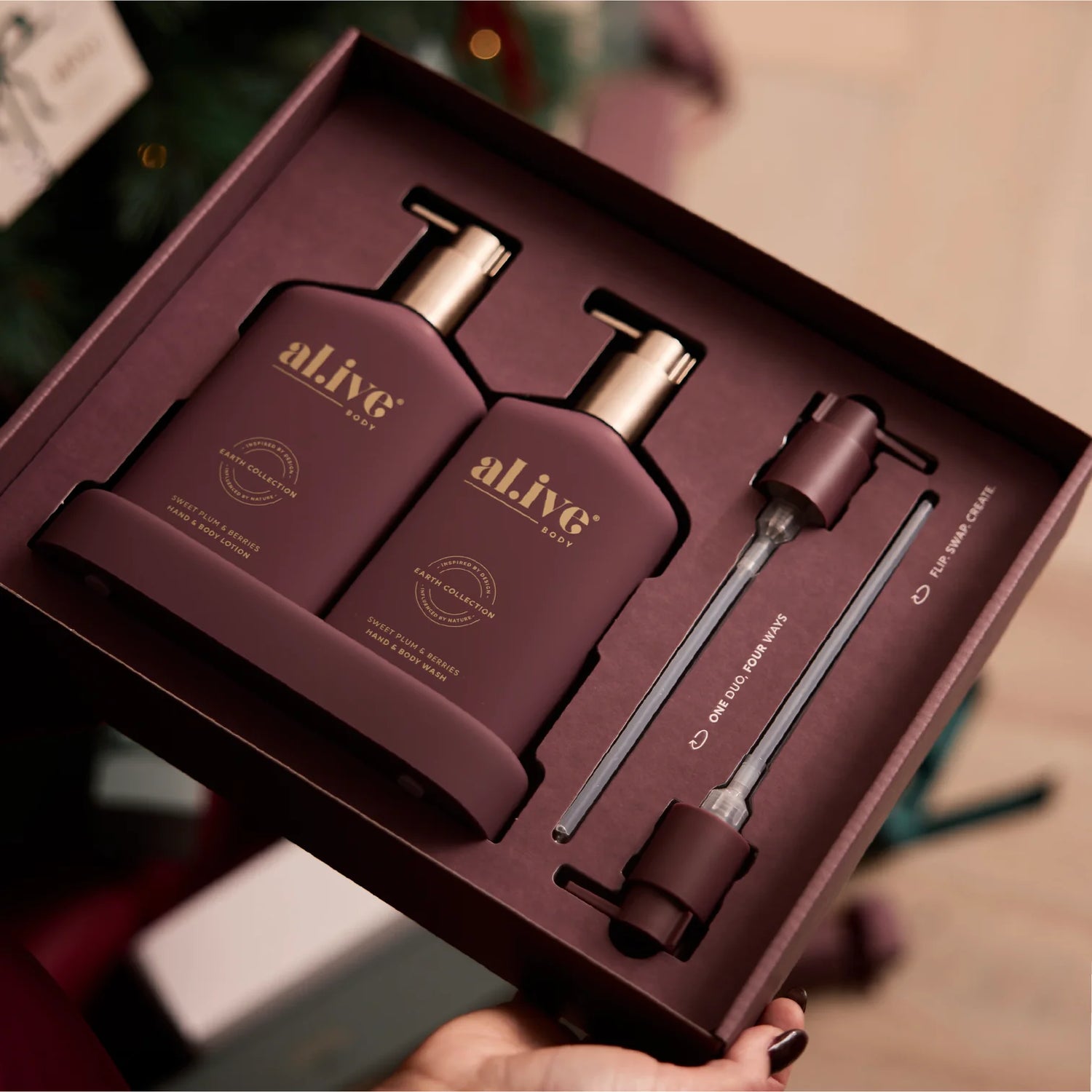 al.ive Body | Wash & Lotion Duo - Sweet Plum & Berries