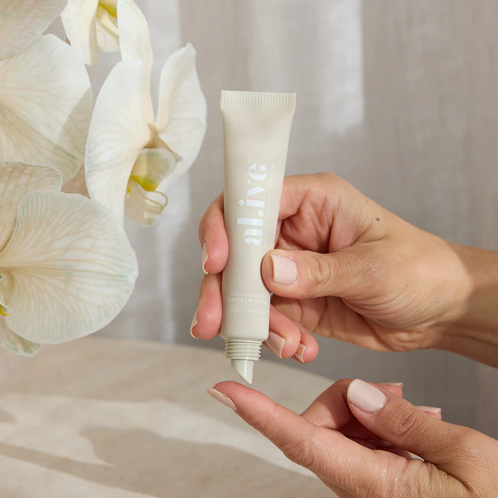 al.ive Body | Tinted Lip Butter - Nude Coconut
