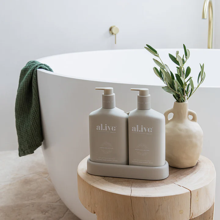 al.ive Body | Wash & Lotion Duo - Sea Cotton & Coconut