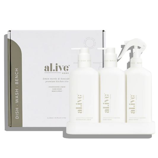 al.ivehome Kitchen Trio Lemon Myrtle + Honeydew