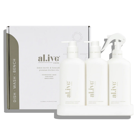 al.ivehome Kitchen Trio Lemon Myrtle + Honeydew