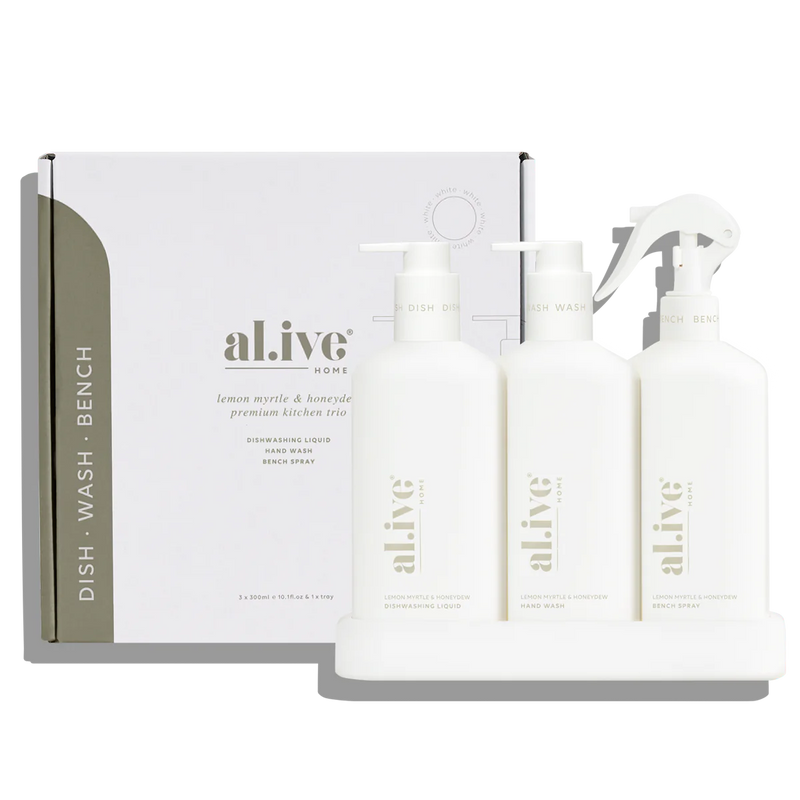 al.ivehome Kitchen Trio Lemon Myrtle + Honeydew