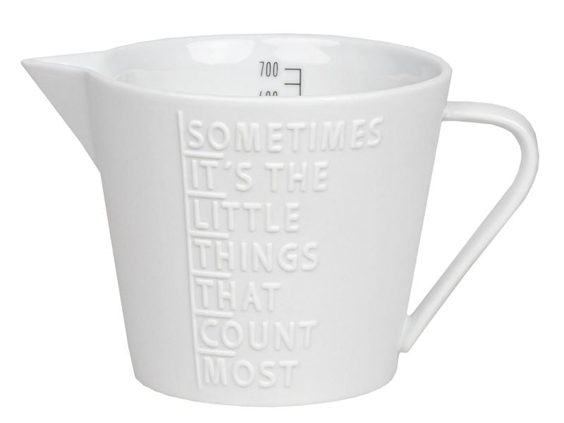 Do Small Things |Porcelain Jug 700ml