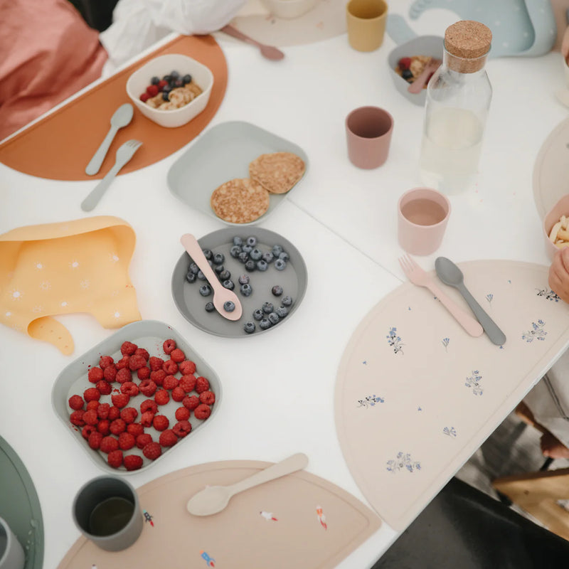 Mushie | Fork & Spoon Set