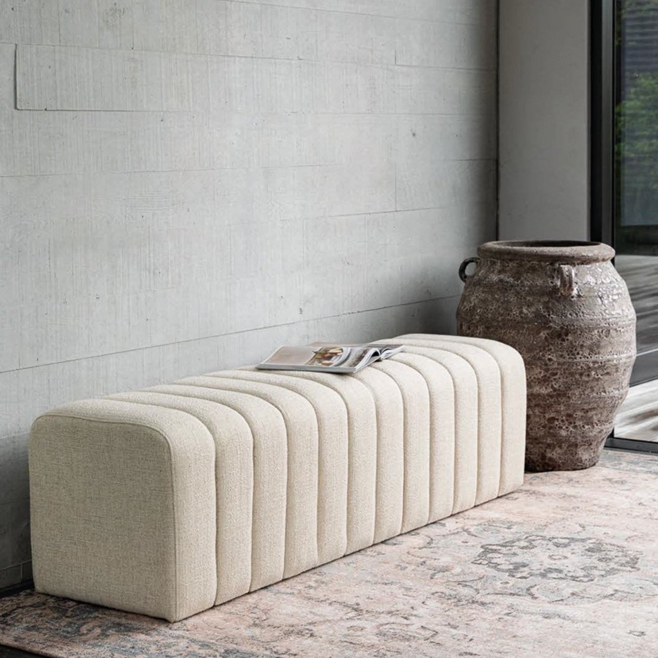 Mariah Bench | Kipton Alabaster