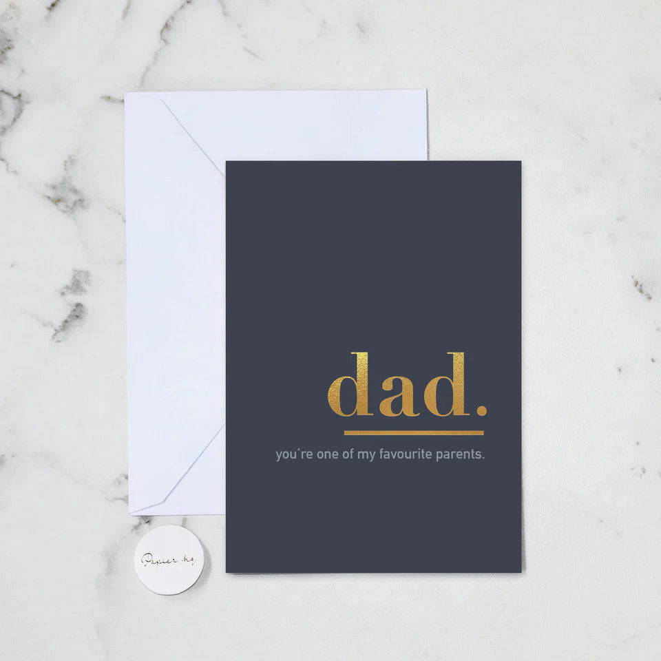 Dad | Favourite Parent Greeting Card